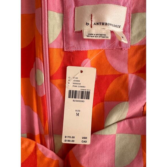 NWT Anthropologie Cecily Fit and Flare Sweetheart Dress Size Medium - Picture 7 of 8